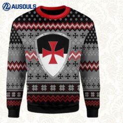 Knight Templar Ugly Sweaters For Men Women Unisex