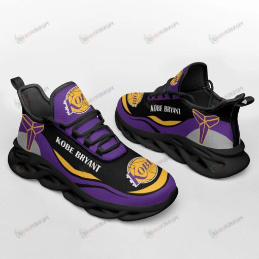 Kobe Bryant 3D Max Soul Sneaker Shoes In Purple And Black