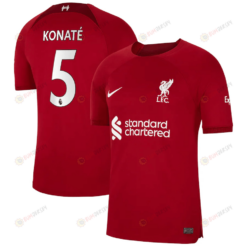 Konate 5 Liverpool Men 2022/23 Home Jersey - Red