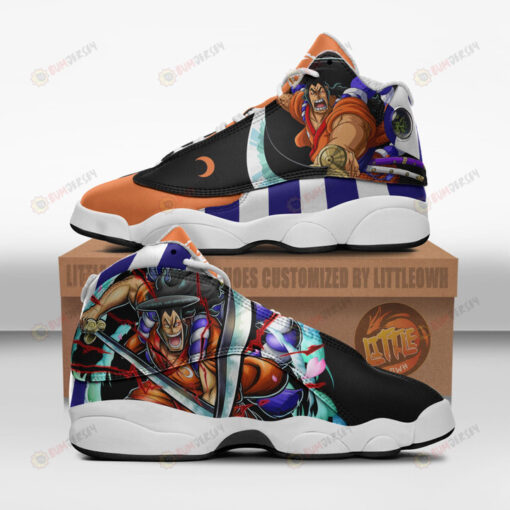 Kozuki Oden Shoes One Piece Anime Air Jordan 13 Shoes Sneakers