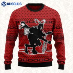 Krampus The Christmas Devil Ugly Sweaters For Men Women Unisex