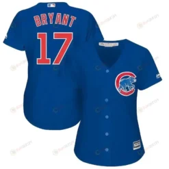 Kris Bryant Chicago Cubs Women's Plus Size Alternate Cool Base Player Jersey - Royal