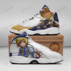 Kurapika Shoes Hunter X Hunter Anime Air Jordan 13 Shoes Sneakers