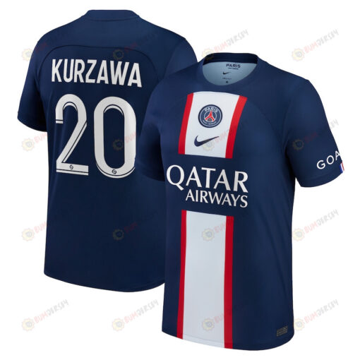 Kurzawa 20 Paris Saint-Germain Men 2022/23 Home Player Jersey - Blue