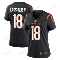 Kwamie Lassiter II 18 Cincinnati Bengals Women's Game Jersey - Black