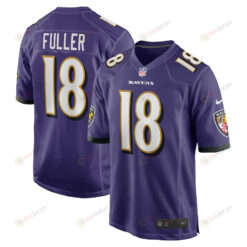 Kyle Fuller Baltimore Ravens Player Game Jersey - Purple