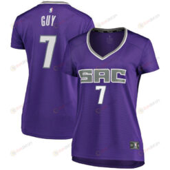 Kyle Guy Sacramento Kings Women's Fast Break Player Jersey - Icon Edition - Purple