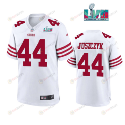 Kyle Juszczyk 44 San Francisco 49Ers Super Bowl LVII 2022 23 Game White Jersey