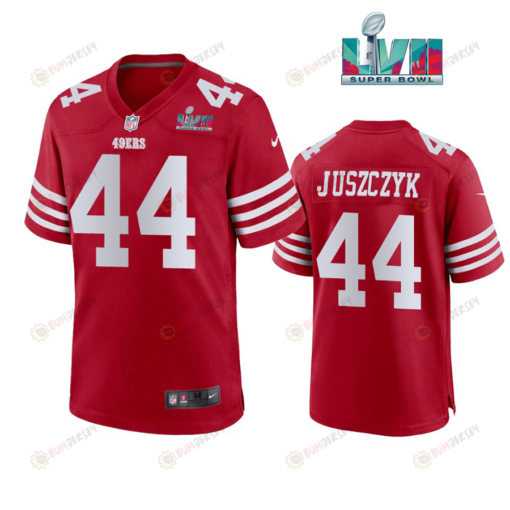 Kyle Juszczyk 44 San Francisco 49Ers Super Bowl LVII Scarlet Men's Jersey