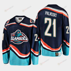 Kyle Palmieri 21 New York Islanders Navy Reverse Retro 2.0 Jersey 2022-23