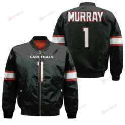 Kyler Murray Arizona Cardinals Pattern Bomber Jacket - Black