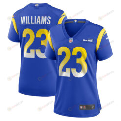 Kyren Williams Los Angeles Rams Women's Game Player Jersey - Royal