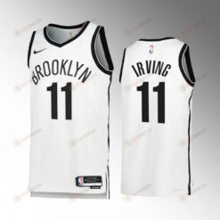Kyrie Irving 11 2022-23 Brooklyn Nets White Association Edition Jersey Swingman