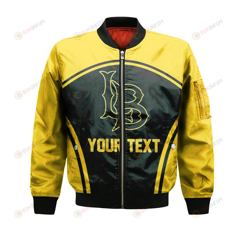 LBSU 49ers Bomber Jacket 3D Printed Curve Style Sport