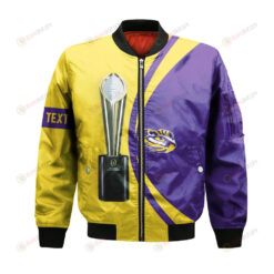 LSU Tigers Bomber Jacket 3D Printed 2022 National Champions Legendary