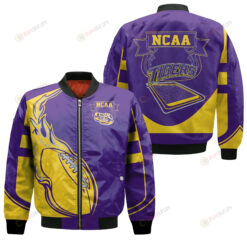LSU Tigers Bomber Jacket 3D Printed - Fire Football