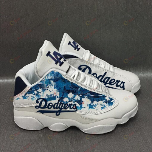 La Dodgers Air Jordan 13 Sneakers Sport Shoes