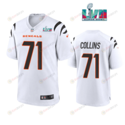 La'El Collins 7 Cincinnati Bengals Super Bowl LVII Men's Jersey- White