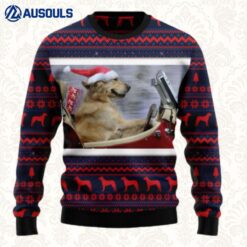 Labrador Retriever Ride Ugly Sweaters For Men Women Unisex
