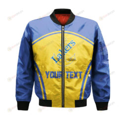 Lake Superior State Lakers Bomber Jacket 3D Printed Curve Style Sport