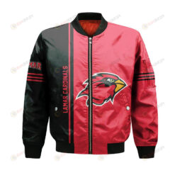 Lamar Cardinals Bomber Jacket 3D Printed Half Style