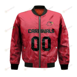 Lamar Cardinals Bomber Jacket 3D Printed Team Logo Custom Text And Number