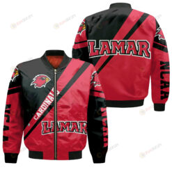 Lamar Cardinals Logo Bomber Jacket 3D Printed Cross Style