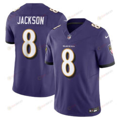 Lamar Jackson 8 Baltimore Ravens Vapor F.U.S.E. Limited Jersey - Purple