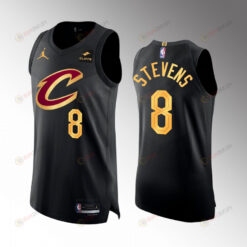 Lamar Stevens 8 2022-23 Cavaliers Statement Edition Jersey Black