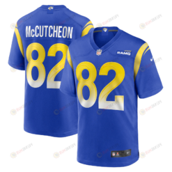 Lance McCutcheon Los Angeles Rams Game Player Jersey - Royal
