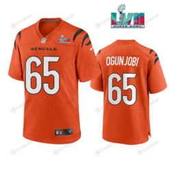 Larry Ogunjobi 65 Cincinnati Bengals Super Bowl LVII Men's Jersey