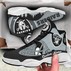 Las Vegas Raiders Air Jordan 13 Shoes Sneakers