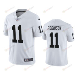 Las Vegas Raiders Demarcus Robinson 11 White Vapor Limited Jersey