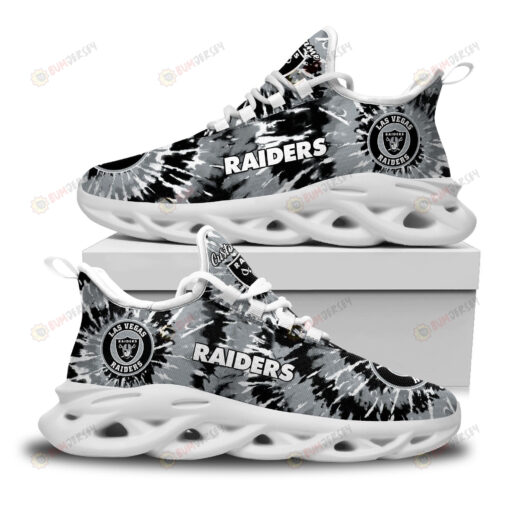 Las Vegas Raiders Logo Custom Name Pattern 3D Max Soul Sneaker Shoes