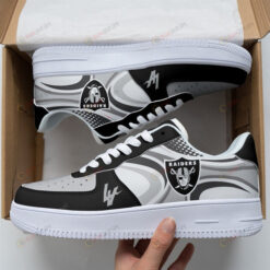 Las Vegas Raiders Logo Unique Pattern Air Force 1 Printed