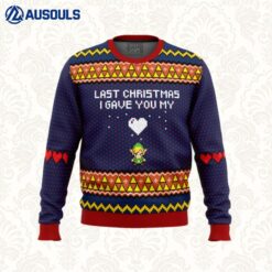 Last Christmas I Gave You My Heart Zelda Ugly Sweaters For Men Women Unisex