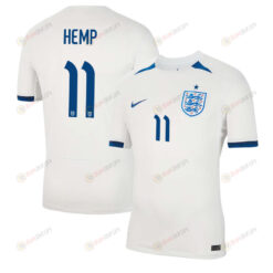 Lauren Hemp 11 England 1 Star Women's National Team 2023-24 World Cup Home Men Jersey