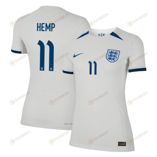 Lauren Hemp 11 England Women's National Team 2023-24 World Cup Home Women Jersey