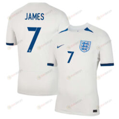 Lauren James 7 England Women's National Team 2023-24 World Cup Home Men Jersey