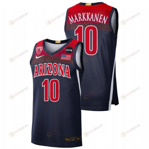 Lauri Markkanen 10 Arizona Wildcats Alumni Elite Limited Men Jersey - Navy