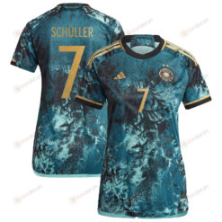 Lea Sch?ller 7 Germany 2023 National Team Away Jersey - Women