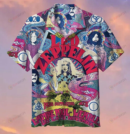 Led Zeppelin Hawaiian Shirt