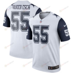 Leighton Vander Esch 55 Dallas Cowboys Color Rush Legend Player Jersey - White