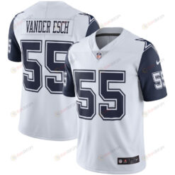 Leighton Vander Esch 55 Dallas Cowboys Color Rush Vapor Limited Jersey - White