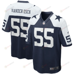 Leighton Vander Esch 55 Dallas Cowboys Game Team Jersey - Navy