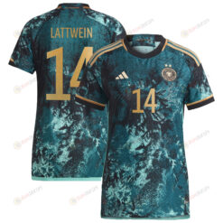 Lena Lattwein 14 Germany 2023 National Team Away Jersey - Women