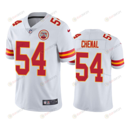 Leo Chenal 54 Kansas City Chiefs White Vapor Limited Jersey