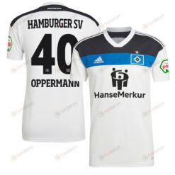 Leo Oppermann 40 Hamburger SV II 2022-23 Home Jersey - White