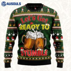 Let? Get Ready To Stumble Beer Ugly Sweaters For Men Women Unisex