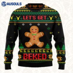 Let'S Get Baked Ugly Sweaters For Men Women Unisex